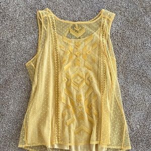 Women’s sheer lined blouse. Worn twice, size 12.